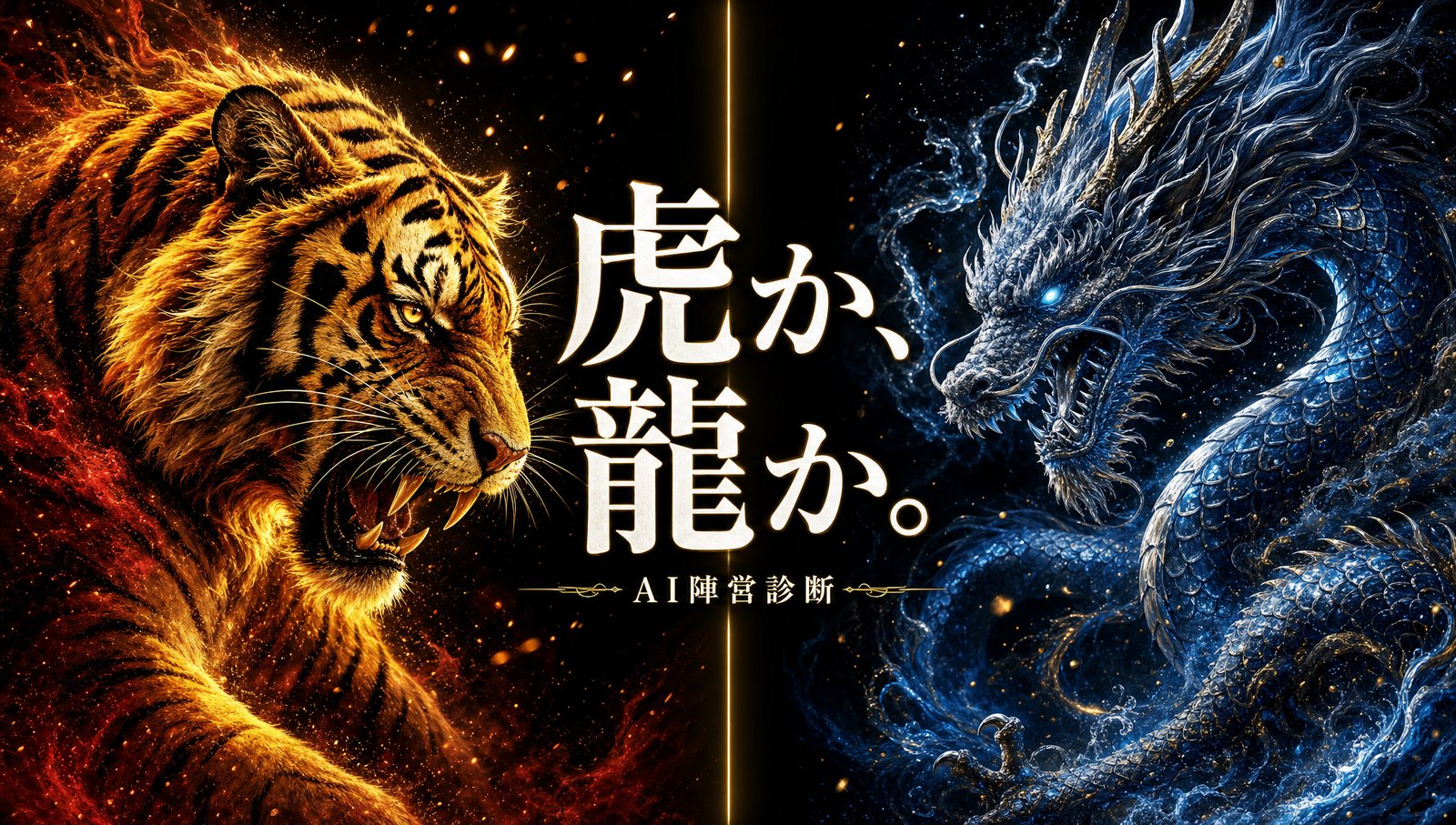 虎か、龍か。AI陣営診断